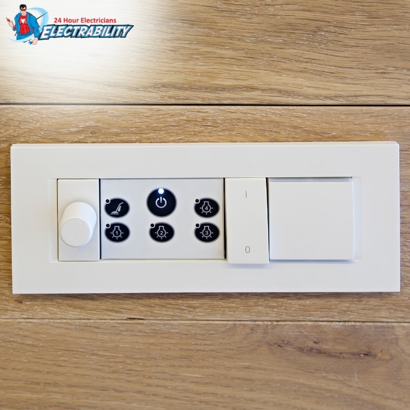 image presents Modern Light Switches And Powerpoints