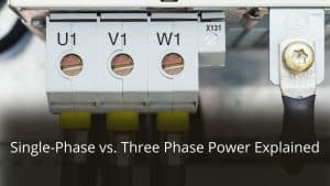 image represents Single-Phase vs. Three Phase Power Explained