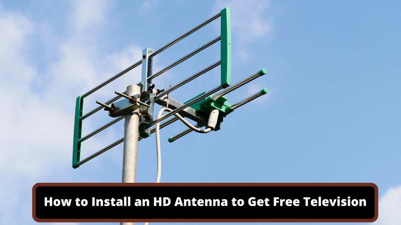 image represents How to Install an HD Antenna to Get Free Television